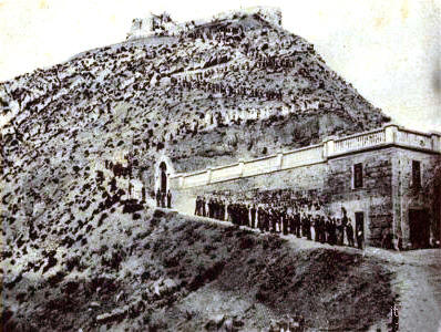 Capo d'Orlando - Vecchia foto della festa della Madonna di Porto Salvo width=