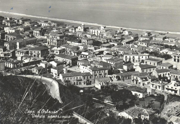 Capo d'Orlando - (Sicilia - Messina) - Panorama dell'epoca con vista mare