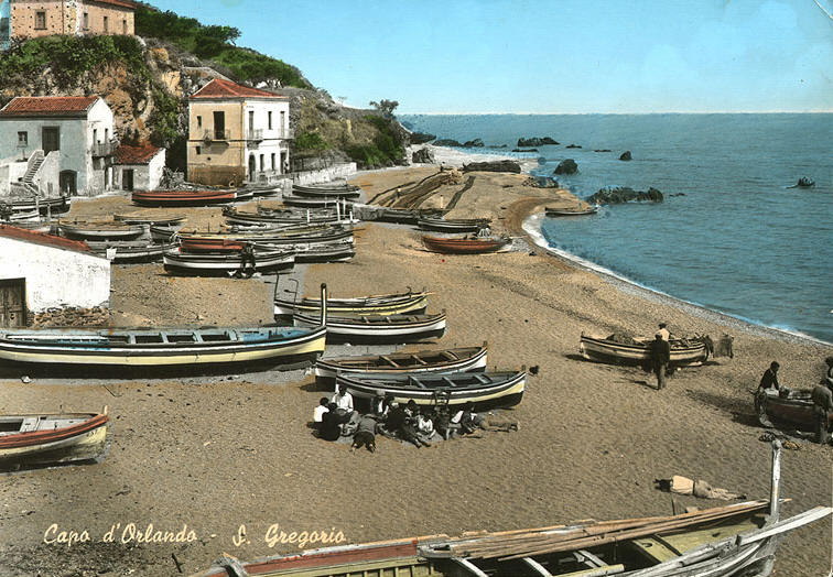 Capo d'Orlando - (Sicilia - Messina) - Foto d'epoca di San Gregorio anni '60