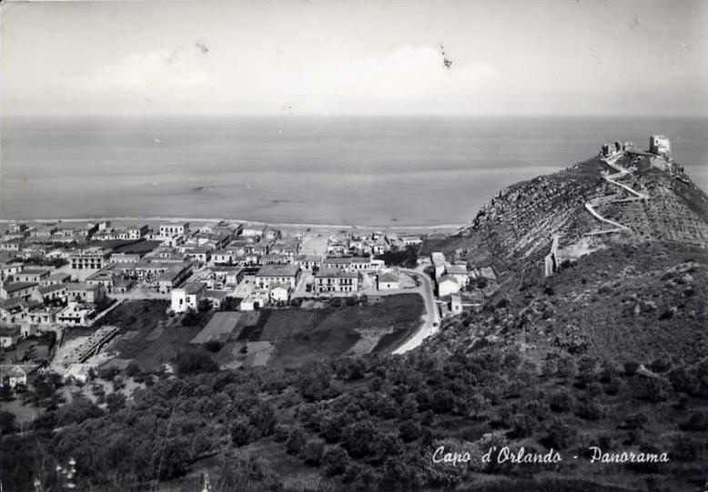 Capo d'Orlando - Panorama della citta' e del Monte della Madonna